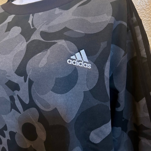 Adidas Black Camouflage Sweatshirt - Picture 5 of 10